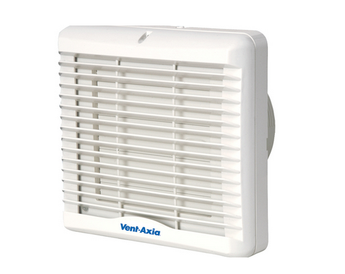 Vent Axia VA140KHT Humidistat controlled kitchen extract fan with adjustable overrun timer (3-25 mins) Humidity adjustment 62-82% RH. 140420