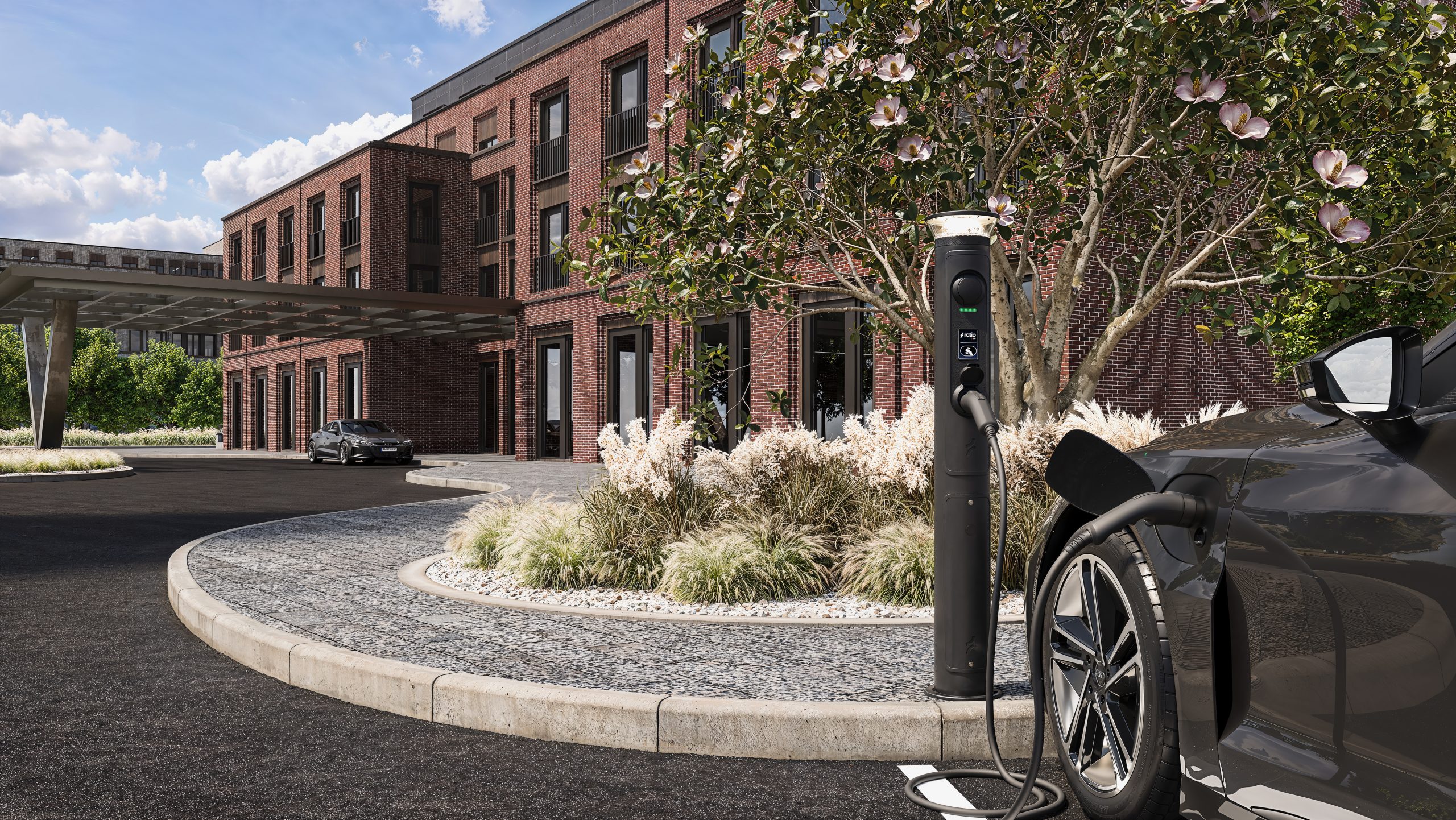 Ratio EV io8 Twin Socket 7.4kW/22kW EV Charger