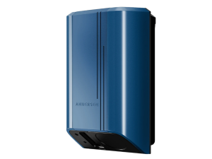 Andersen Quartz 22kW Socketed EV Charger in Belgravia Blue