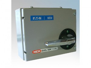 Eaton MEM 15KXDC2F Exel 2 Grey Three Phase DP Switch-Disconnector-Fuse 20A 415V